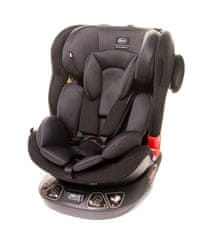 4Baby Otroški avtosedež Space-fix (0-36 kg) &#8211; temno siv