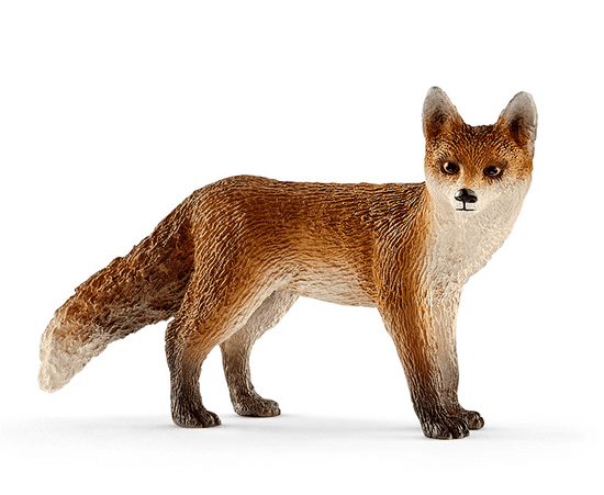 Schleich figura, lisica, rdeča, 5 x 7.9 x 3.1 cm