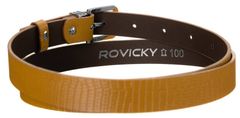 Rovicky Originalen ženski usnjen pas, vzorec kačje kože