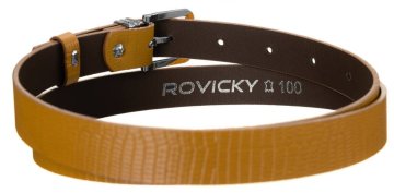 Rovicky Originalen ženski usnjen pas, vzorec kačje kože
