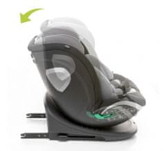 4Baby Otroški avtosedež Vel-fix 40-150cm (0-36 kg) &#8211; temno siv