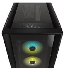 Corsair iCUE 5000X RGB računalniško ohišje, ATX, črno (CC-9011212-WW)