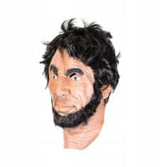 Korbi Profesionalna lateksna maska Abraham Lincoln