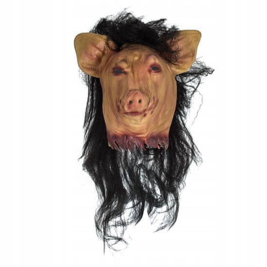 Korbi Profesionalna Lateksna Maska "Saw Pig"