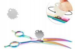 Korbi Frizerski Set Škarij z Etuijem 7,0 - Nerjaveče jeklo