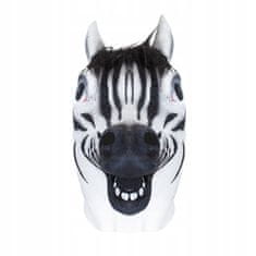 Korbi Profesionalna Lateks Maska Zebra Glava Zebre
