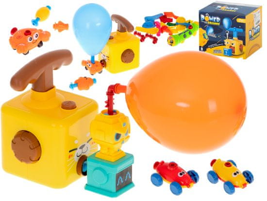 WOWO Balloon Launcher Car - Aerodinamični Balloon Launcher Car Cat Set 20 elementov