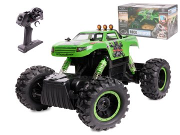 WOWO RC avto na daljinsko upravljanje - NQD ROCK CRAWLER KING 1.12 USB - zelen