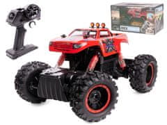 Ikonka NQD ROCK CRAWLER KING RC avto 1:12 USB rdeča