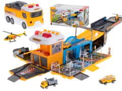 Ikonka Transporter gradbeni tovornjak zložljivo parkirišče + dodatna oprema