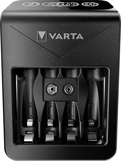 Varta LCD Plug Charger+ polnilec za baterije (57687101441)