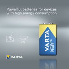 Varta Longlife Power 1 9V baterija (4922121411)