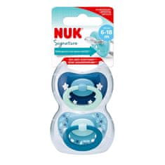 Nuk Signature Plenic 6-18m 2pcs deček - 6-18m