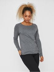 Vero Moda Ženski pulover VMNELLIE Sproščeno Fit 10220902 Srednje Grey Melange (Velikost S)
