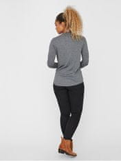 Vero Moda Ženski pulover VMNELLIE Sproščeno Fit 10220902 Srednje Grey Melange (Velikost S)