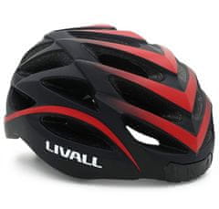 Livall BH62 pametna čelada, L, črno-rdeča