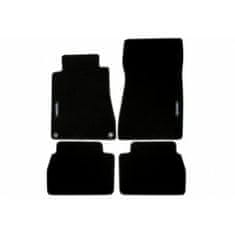 TATechnix Preproge Mercedes 190 (W201) - 4 kos velur