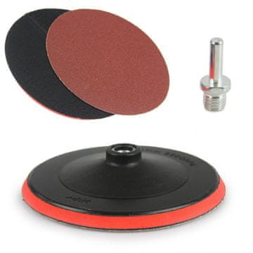 MAR-POL Brusni disk M14 180mm za kotne brusilnike + adapter