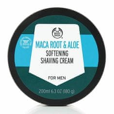 The Body Shop Mehčalna krema za britje Maca Root & Aloe (Shaving Cream) 200 ml