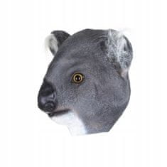 Korbi Profesionalna lateksna koala maska za zabave