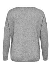 Only Carmakoma Ženski pulover CARMARGARETA 15267202 Medium Grey Melange (Velikost 3XL/4XL)