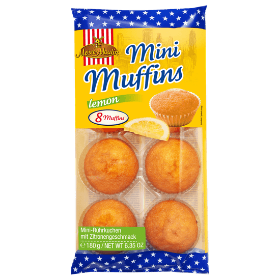 Meister Moulin Mini muffini limona 180g