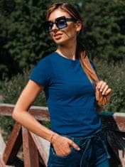 Ženska osnovna majica Meinrad temno modra XL