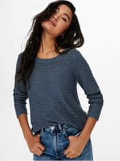 ONLY ONLGEENA Ženski pulover Regular Fit 15113356 Vintage Indigo (Velikost XS)