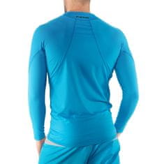 NRS Moka majica z dolgimi rokavi UV50+ H2Core Rashguard Marine Blue, M