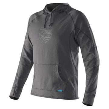 NRS Moški termo hoodie UV50+ H2Core Lightweight Gunmetal