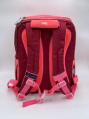 Klarion Lepa roza ergonomska šolska torba Julka