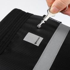 WOZINSKY Kolesarska torba za krmilo z etui za telefon 2 l črna