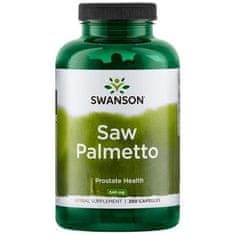 Swanson Saw Palmetto (Serenoa Creeping), 540 mg, 250 kapsul