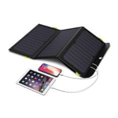 Allpowers fotovoltaični panel ap-sp-002-bla 21w + powerbank 10000mah
