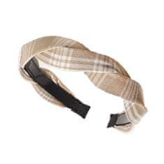 Flamenco Mystique Pletena mrežasta trak s turbanom, premer 12,5 cm, širina 3,5 cm
