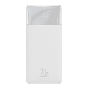 BASEUS Powerbank Bipow 30000mAh, 2xUSB, USB-C, 20W (bela)
