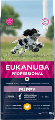 Eukanuba Hrana za pse Puppy & Junior Medium, 18 kg