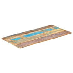 Vidaxl Pravokotna mizna plošča 60x140cm 15-16 mm trden predelan les