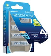 Panasonic Eneloop AA, 4 kosi (BK-3MCDE/4BE)