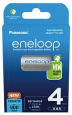 Panasonic Eneloop AAA, 4 kosi (BK-4MCDE/4BE)