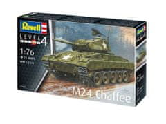 Revell M24 Chaffee maketa, tank, 71/1