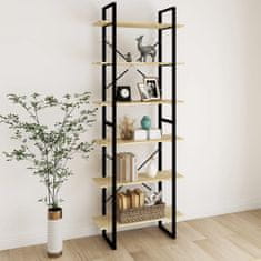 Vidaxl Visoka omara 80x30x210 cm trdna borovina