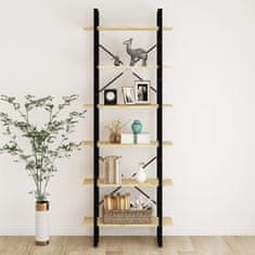 Vidaxl Visoka omara 80x30x210 cm trdna borovina