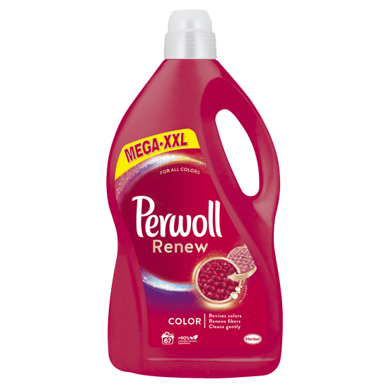 Perwoll Renew Color gel za pranje, 67 pranj, 4050 mL