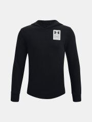 Under Armour Pulover UA Rival Terry Hoodie-BLK M
