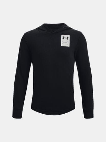 Under Armour Pulover UA Rival Terry Hoodie-BLK