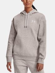 Under Armour Pulover Essential Fleece Hoodie-GRY S