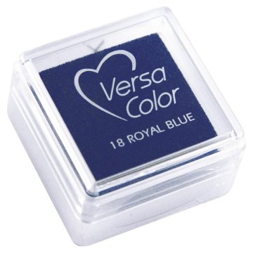 Rayher.	 Blazinica za žige "Versacolor", kralj. modra, 2,5x2,5 cm