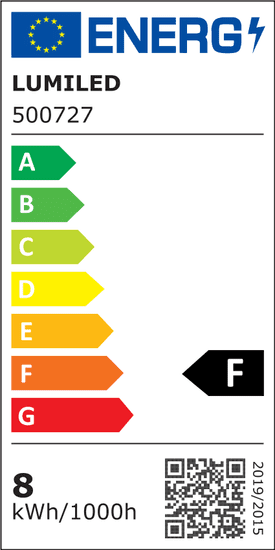 LUMILED 10x LED žarnica E27 A60 8W = 60W 806lm 4000K Nevtralno bela