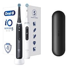 Oral-B magnetne zobne ščetke iO Series 5 Duo Black/White